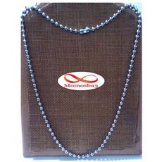 Chaine Maille Boule En Acier Inoxydable - Argenté au meilleur prix au Maroc