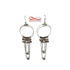 Boucles D’oreilles - Argenté au meilleur prix au Maroc