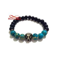 Agate Pierres Naturelle Avec Pendentif LION - élastique au meilleur prix au Maroc