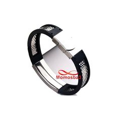 Bracelet En Acier Inoxydable Et Silicone Pour Homme (Réglable) au meilleur prix au Maroc