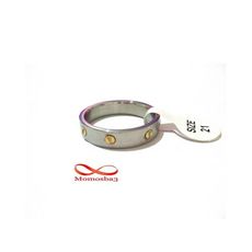 Bague En Acier Inoxydable Argenté DORE - Unisex au meilleur prix au Maroc