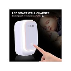 Chargeur Secteur Mural Voyage A2205 Originale Lampe de nuit Tactile Double Usb 2.4A Pour iPhone et samsung au meilleur prix au Maroc