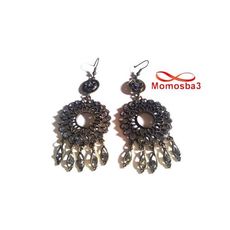 Boucles D’oreilles Femme - BRONZE Pierres BLANC au meilleur prix au Maroc