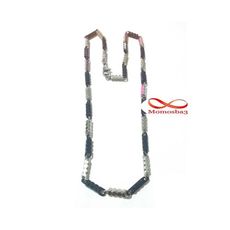 Chaîne En Acier Inoxydable Argenté + Noir au meilleur prix au Maroc