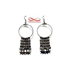 Boucles D’oreilles En Noir au meilleur prix au Maroc