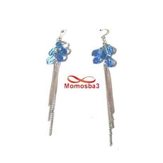 Boucles D’oreilles a La Mode Pour Femme - BLEU au meilleur prix au Maroc