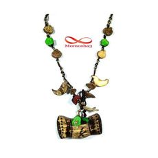 Collier Simple Asiatique Thaï Naturel Coco (Fil Réglable) au meilleur prix au Maroc