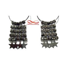 Boucles D’oreilles En Noir au meilleur prix au Maroc