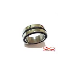 Bague En Acier Inoxydable Taille (7) - Unisex au meilleur prix au Maroc