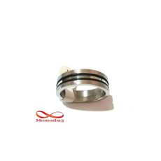 Bague En Acier Inoxydable Unisex au meilleur prix au Maroc