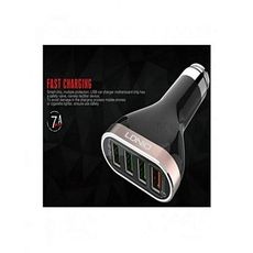 Chargeur voiture Originale 4 Port USB 7A Charge rapide Cable Pour Samsung Android Smartphones et plus au meilleur prix au Maroc