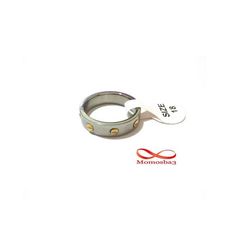 Bague En Acier Inoxydable Argenté DORE - Unisex au meilleur prix au Maroc