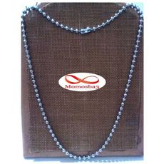 Chaine Maille Boule En Acier Inoxydable - Argenté au meilleur prix au Maroc
