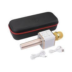 NOUVEAU Q7 Bluetooth sans fil karaoke microphone haut-parleur portable Micro USB Lecteur KTV au meilleur prix au Maroc