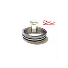 Bague En Acier Inoxydable Unisex au meilleur prix au Maroc