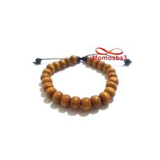 Agate Bois Sur Cordon Réglable au meilleur prix au Maroc