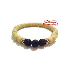 Agate Pierres Naturelle Unisex - élastique au meilleur prix au Maroc