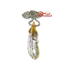 Chaine En Acier Inoxydable Avec Pendentif Plume - Unisex au meilleur prix au Maroc