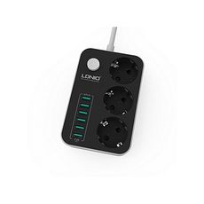 Multiprise 3 Prise de courant 6 Port USB au meilleur prix au Maroc