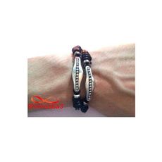 Bracelet Cuir Noir - Unisex au meilleur prix au Maroc