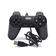 MANNETTE GAME PAD COMPATIBLE PC AVEC FIL  1.0 2.0 CONTROLEUR DE JEU FILAIRE DOUBLE SHOCK 2 POUR WINDOWS 9X / 2000 / XP au meilleur prix au Maroc