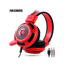 Casque de jeu F-15 Estéreo Casque de jeu Microfone Par PC compter Gamer au meilleur prix au Maroc