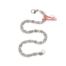 Gourmette En Acier Inoxydable Argenté au meilleur prix au Maroc