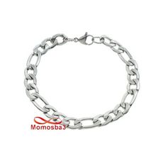 Gourmette En Acier Inoxydable Argenté - Unisex au meilleur prix au Maroc