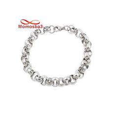 Gourmette En Acier Inoxydable Argenté - Unisex au meilleur prix au Maroc