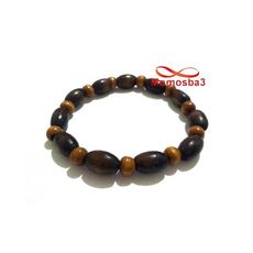 Agate Bois MARRON élastique - Unisex au meilleur prix au Maroc