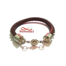 Bracelet Cuir MARRON Pour Homme au meilleur prix au Maroc
