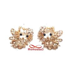 Boucle D'oreille Femme Hello Kitty - DORE au meilleur prix au Maroc