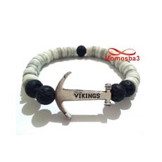 Agate Pierre Naturelle Avec Pendentif Ancre Vikings Unisex au meilleur prix au Maroc