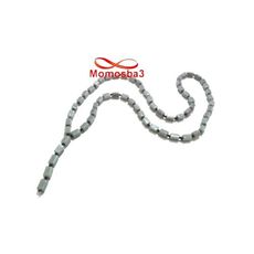 Collier Agate Pierres Carré + Perles Noir - Unisex au meilleur prix au Maroc