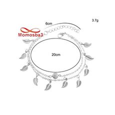 Chaîne De Cheville Pour Femme Bracelet De Pied - Argenté au meilleur prix au Maroc