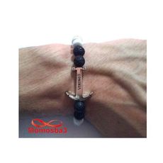 Agate Pierre Naturelle Avec Pendentif Ancre Vikings Unisex au meilleur prix au Maroc