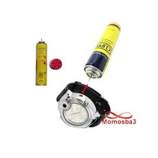 Montre En Acier Inoxydable Avec Briquet (Rechargable) au meilleur prix au Maroc