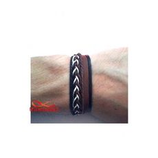 Bracelet Torsadé Cuir Et Fil Réglable Unisex au meilleur prix au Maroc