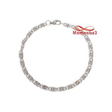 Gourmette En Acier Inoxydable Argenté au meilleur prix au Maroc