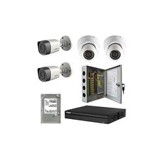 DAHUA KIT COMPLET VIDÉOSURVEILLANCE 2MP: DVR + DISQUE DUR 2TR+ 2 CAMÉRA D'INTÉRIEUR + 2 CAMÉRA D'EXTÉRIEUR HD + ACCESSOIRES+50 METRES CABLE au meilleur prix au Maroc