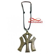 Collier Fil Noir Réglable Avec Pendentif New York City Logo BRONZE (Unisex) au meilleur prix au Maroc