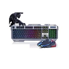 Clavier Gamer de Jeu de Rétroéclairage couleur USB filaire Souris + Glavier au meilleur prix au Maroc