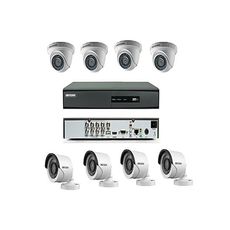 Pack Système de Surveillance de 8 Caméras 2MPixel TURBO HD au meilleur prix au Maroc