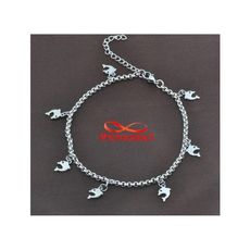 Chaîne De Cheville En Acier Inoxydable Pour Femme Bracelet De Pied - Argenté au meilleur prix au Maroc