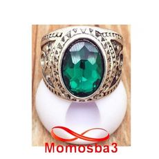 Bague Chic avec Pierre Verre Naturelle au meilleur prix au Maroc