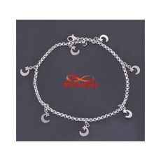 Chaîne De Cheville En Acier Inoxydable Pour Femme Bracelet De Pied - Argenté au meilleur prix au Maroc