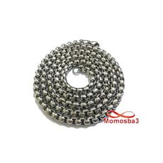 Chaine En Acier Inoxydable Argenté - Taille 4mm au meilleur prix au Maroc