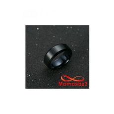 Bague En Acier Inoxydable Noir Taille (11) - Unisex au meilleur prix au Maroc