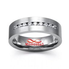 Bague En Acier Inoxydable Argenté Avec Pierres BLANC Unisex au meilleur prix au Maroc