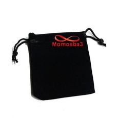 Bracelet Cuir Noir Avec Fermoir En Acier Inoxydable Argenté + Sachet de Bijoux au meilleur prix au Maroc